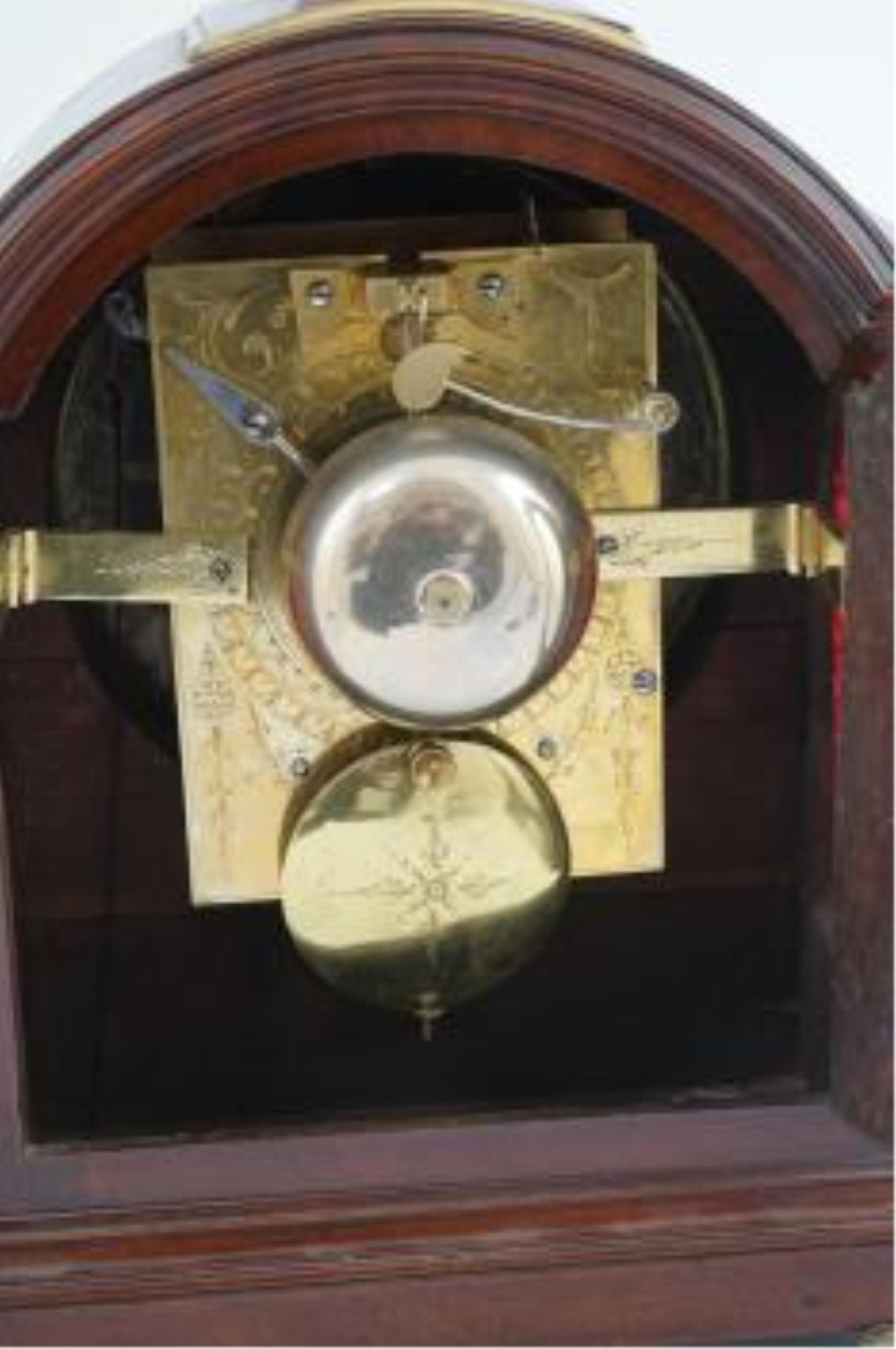 Jefferys & Ham, Salisbury Square, London. A George III eight day repeating bracket clock